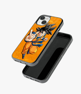 Ultra Instinct Goku Glass Phone Case