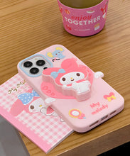 Load image into Gallery viewer, Adorable Pink Bunny Soft Silicone Phone Case
