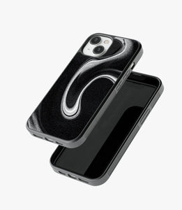 Flow Marble Glass Phone Case
