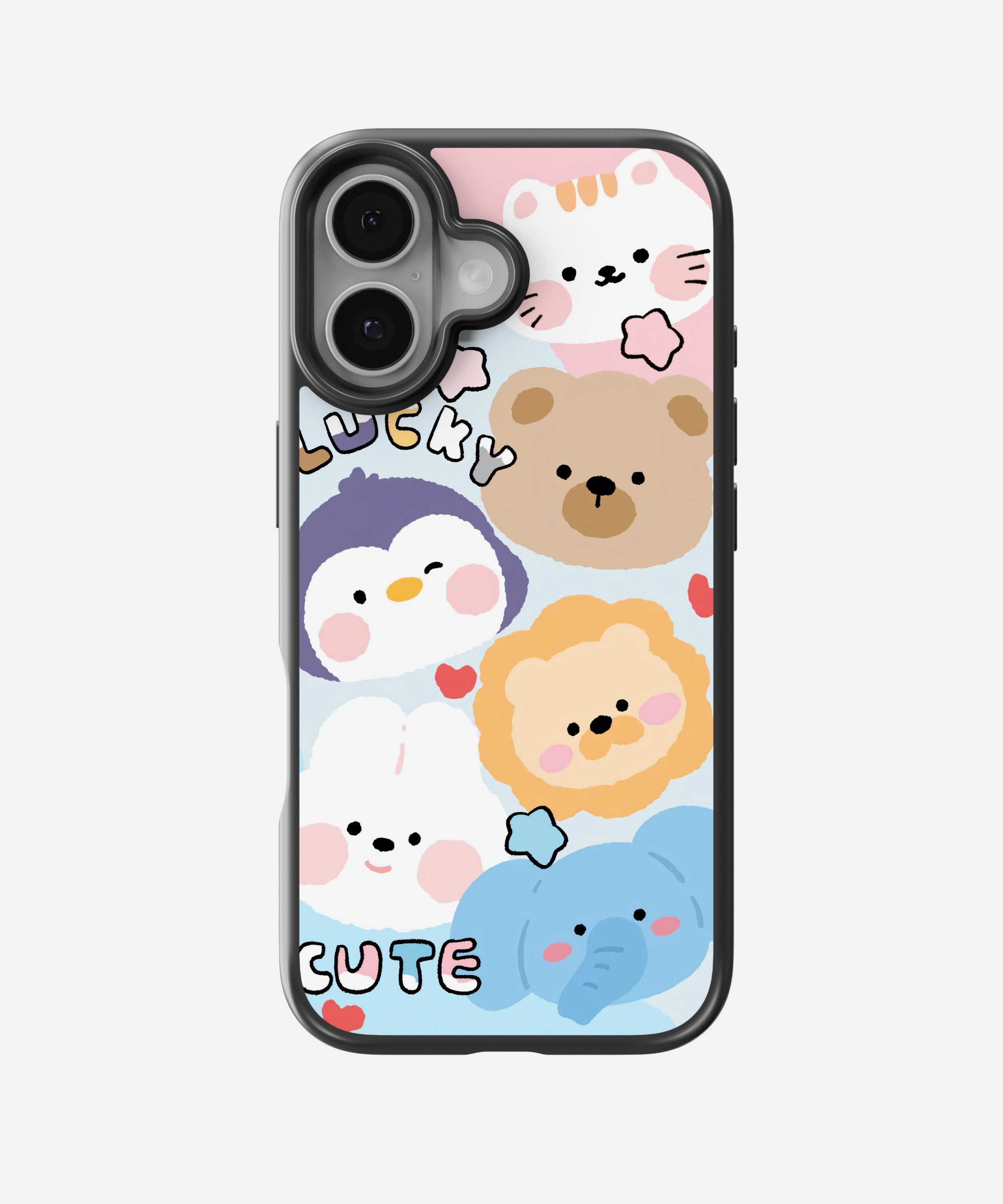 Lucky Zoo Crew Hybrid Matte Case