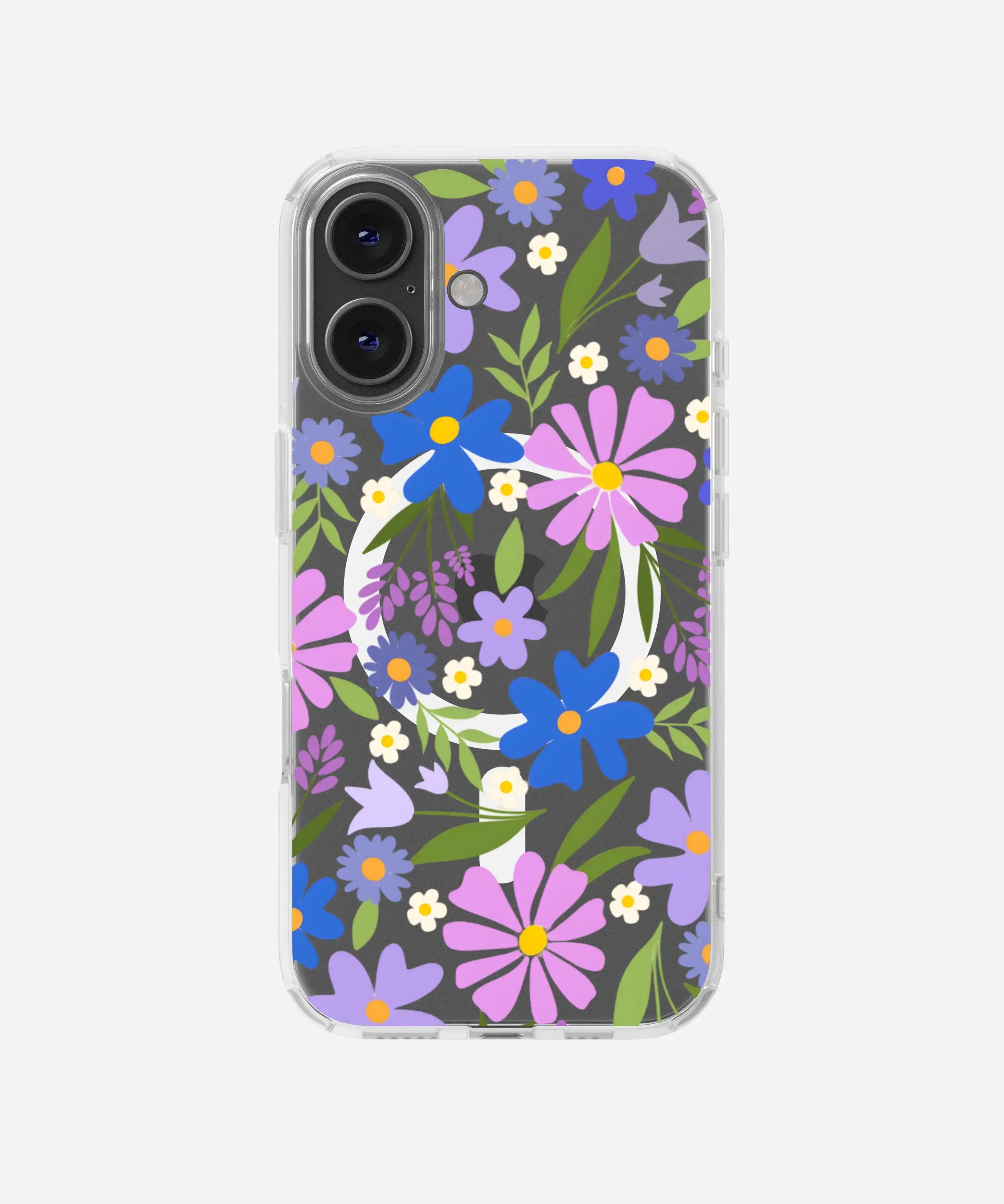 Blooming Trail Clear Magsafe Clear Phone Case