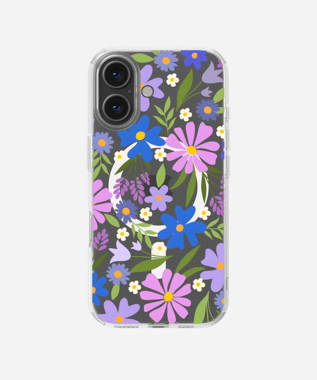 Blooming Trail Clear Magsafe Clear Phone Case