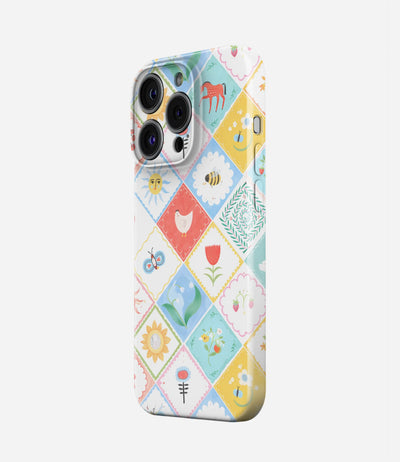 Storybook Squares Glossy Hard Case