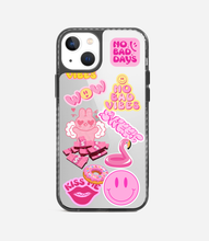 Load image into Gallery viewer, Pink Toon Tunes Stride 2.0 Clear Phone Case
