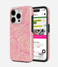 Load image into Gallery viewer, Candy Pink Topo Glossy Armoured Case
