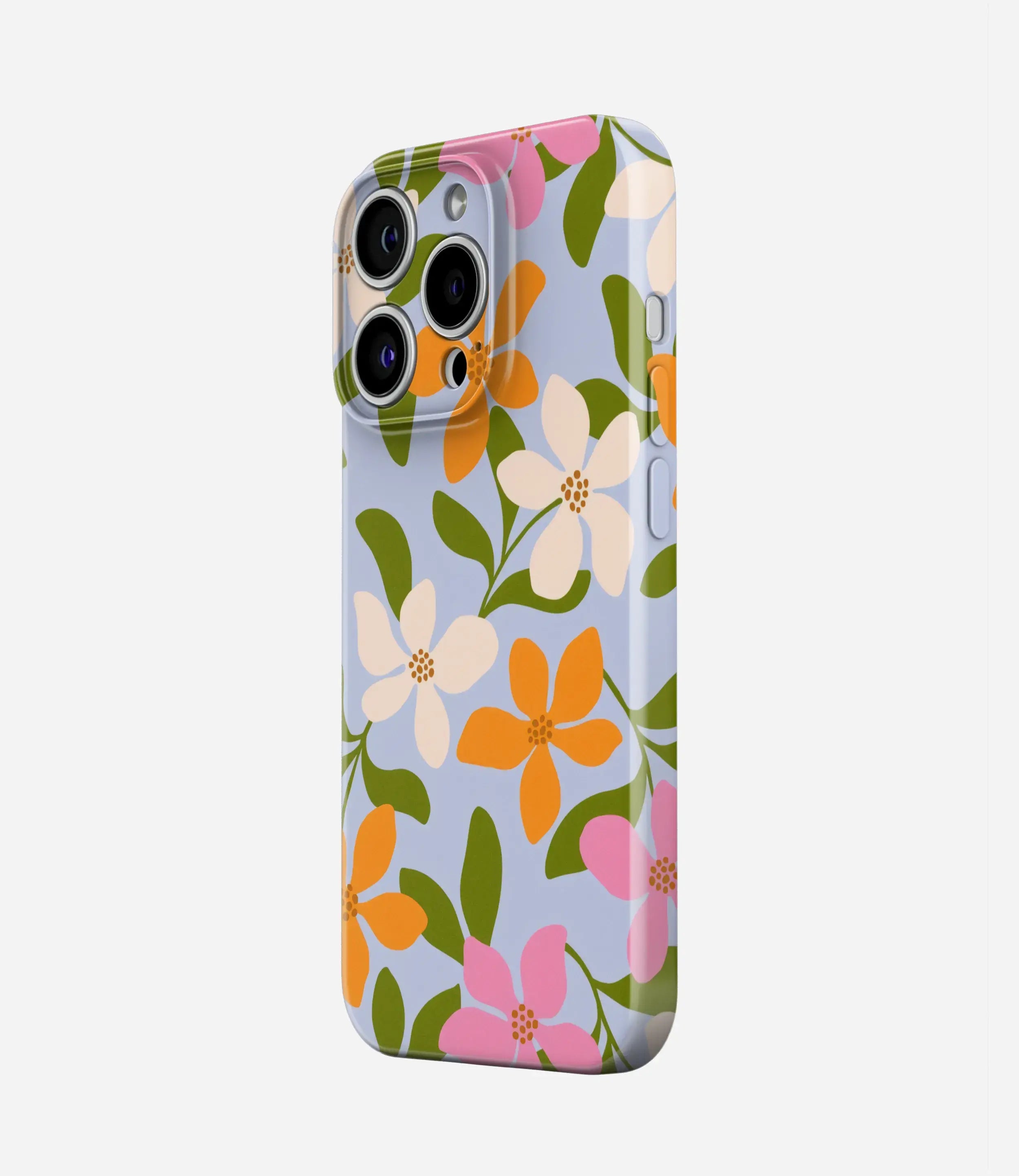 Retro Garden Vibes Glossy Hard Case