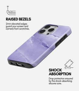 Lavender Quartz Glossy Armoured Case