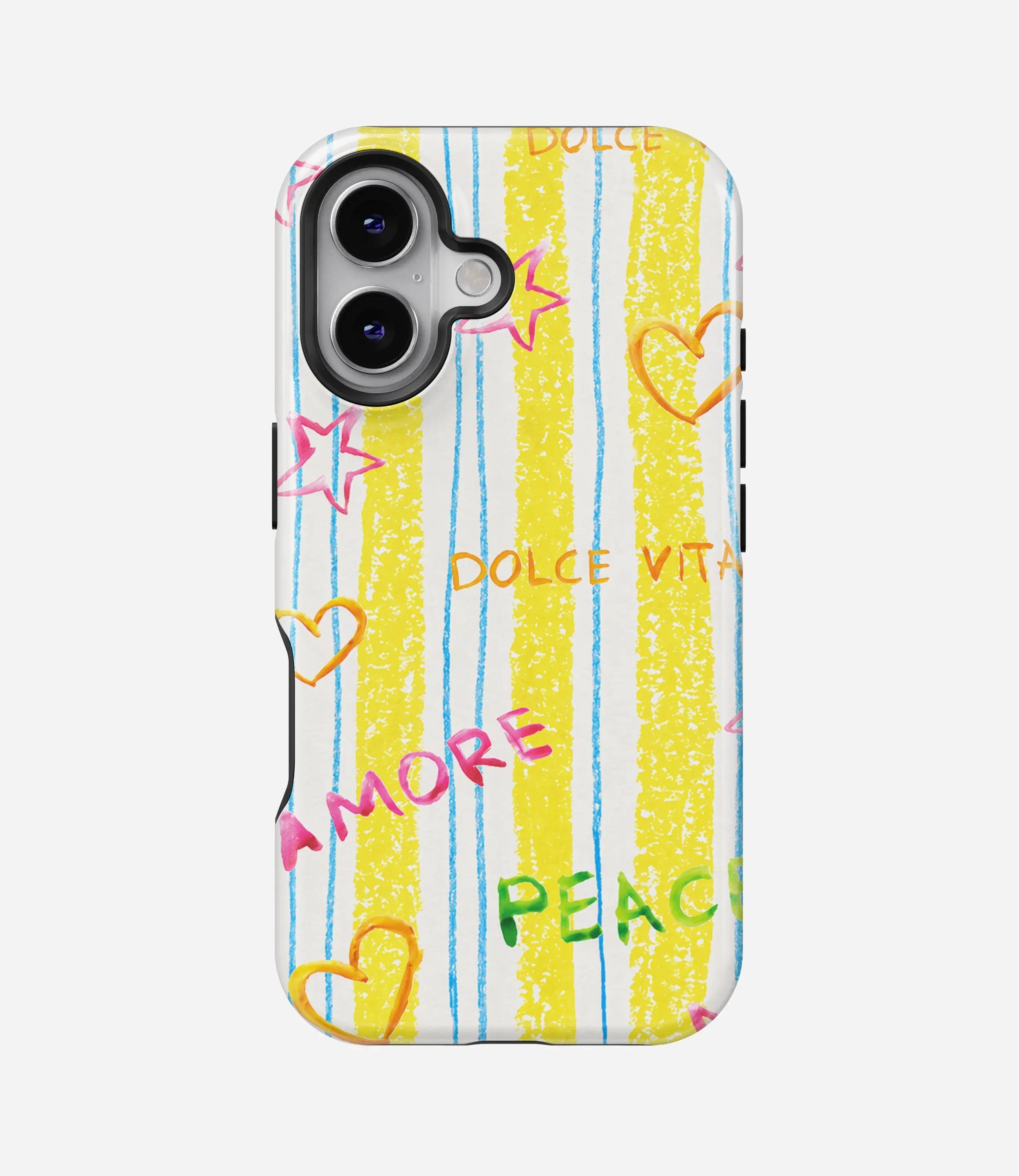 Amore Stripes Glossy Armoured Case