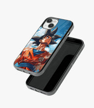 Load image into Gallery viewer, Goku&#39;s Horizon Guard Glass Phone Case
