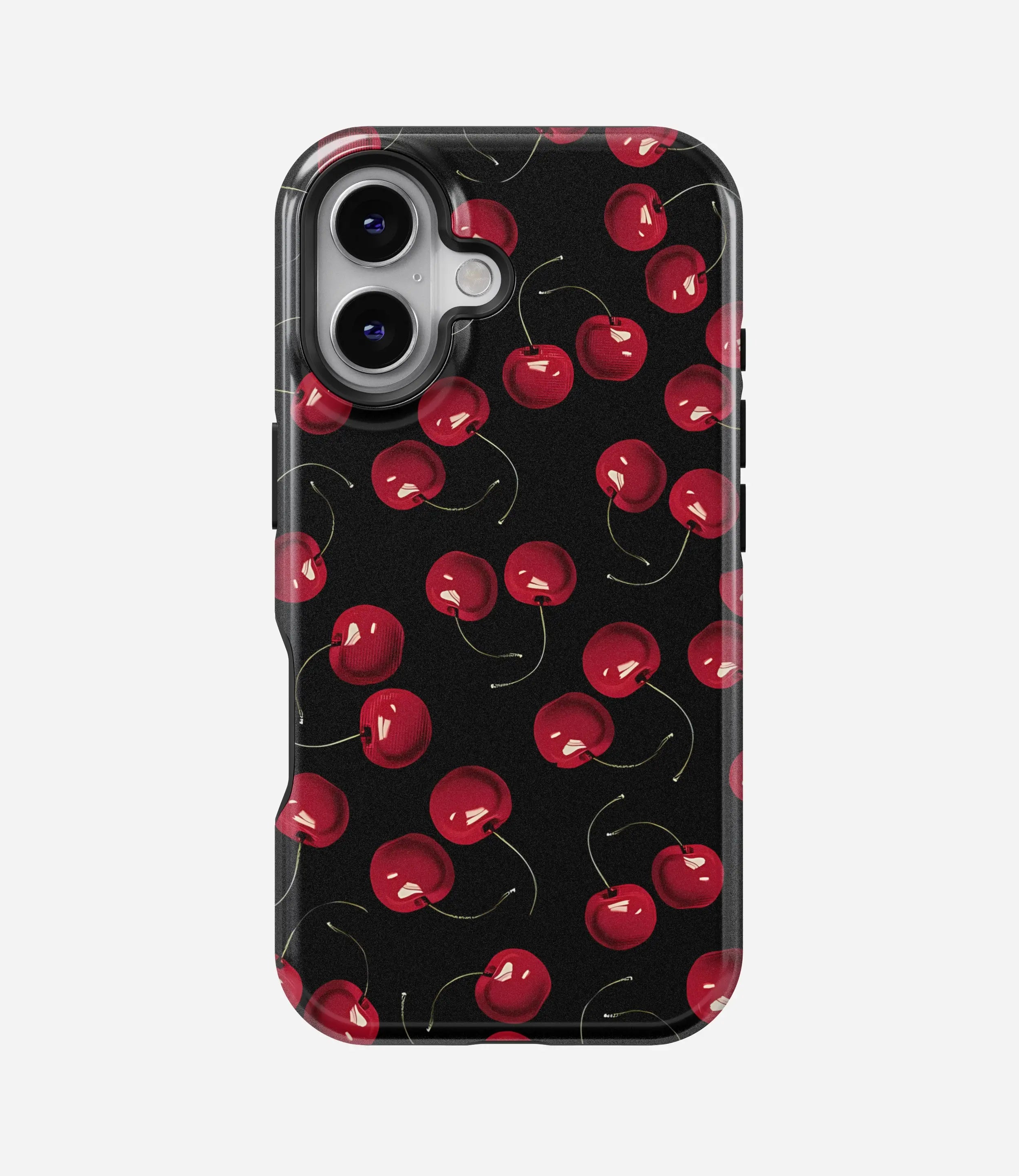 Midnight Cherries Glossy Armoured Case