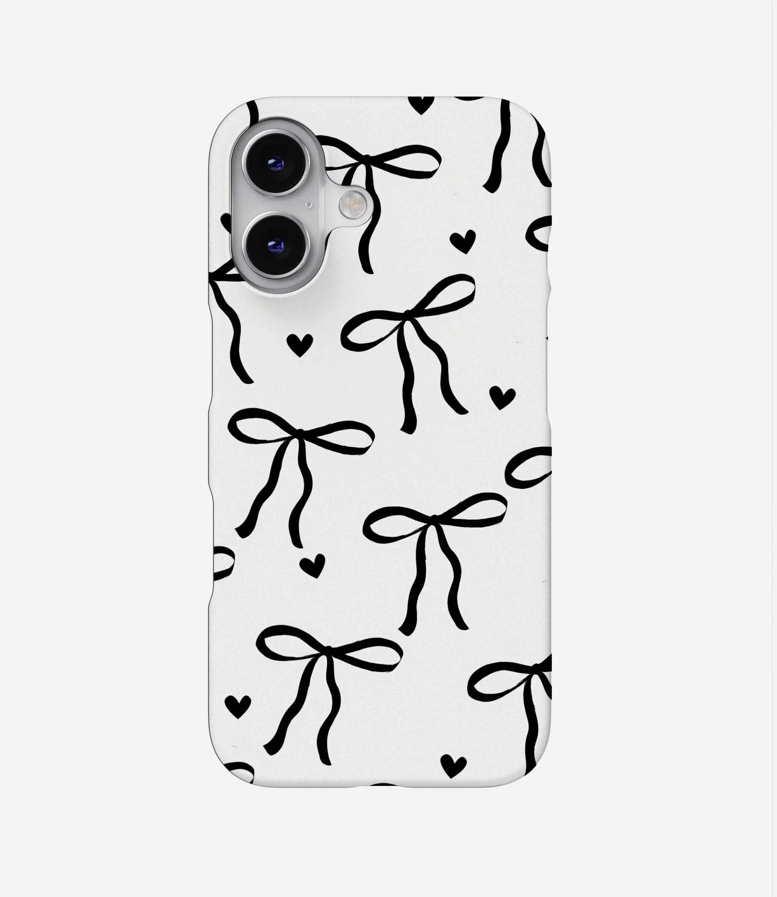 Bow and Hearts Hard Case