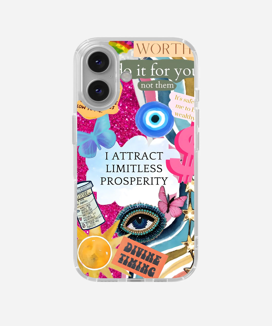 I Attract Prosperity Silicone Case