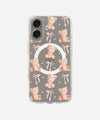 Cuddle Bow Clear Magsafe Clear Phone Case