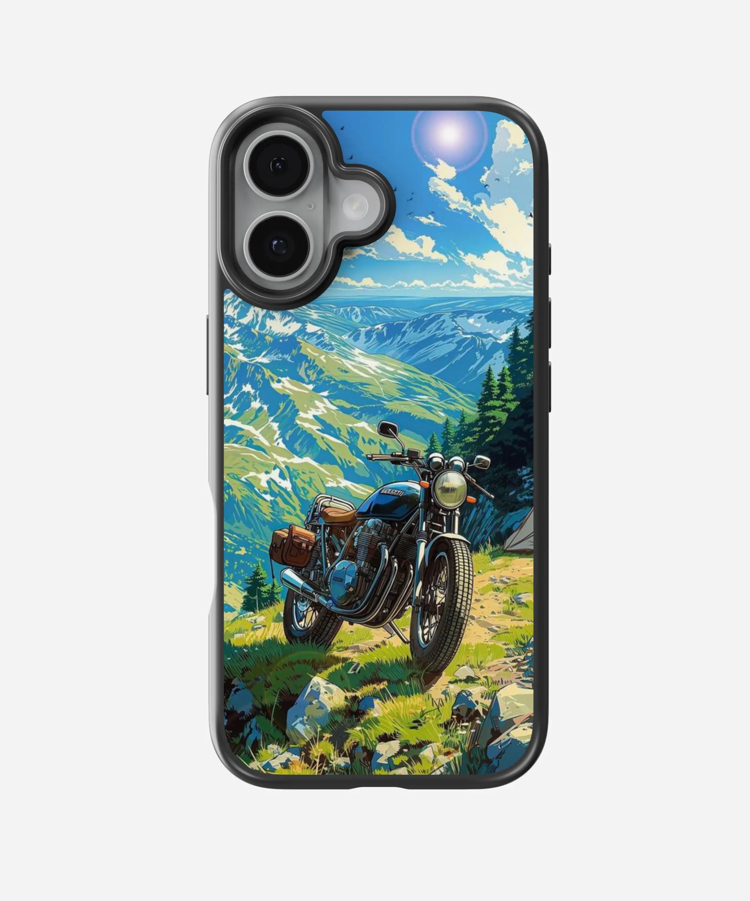 Royal Enfield Mountains Hybrid Phone Case