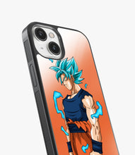 Load image into Gallery viewer, SuperSaiyan Glass Phone Case
