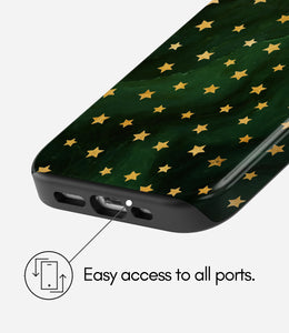 Celestial Emerald Glossy Armoured Case