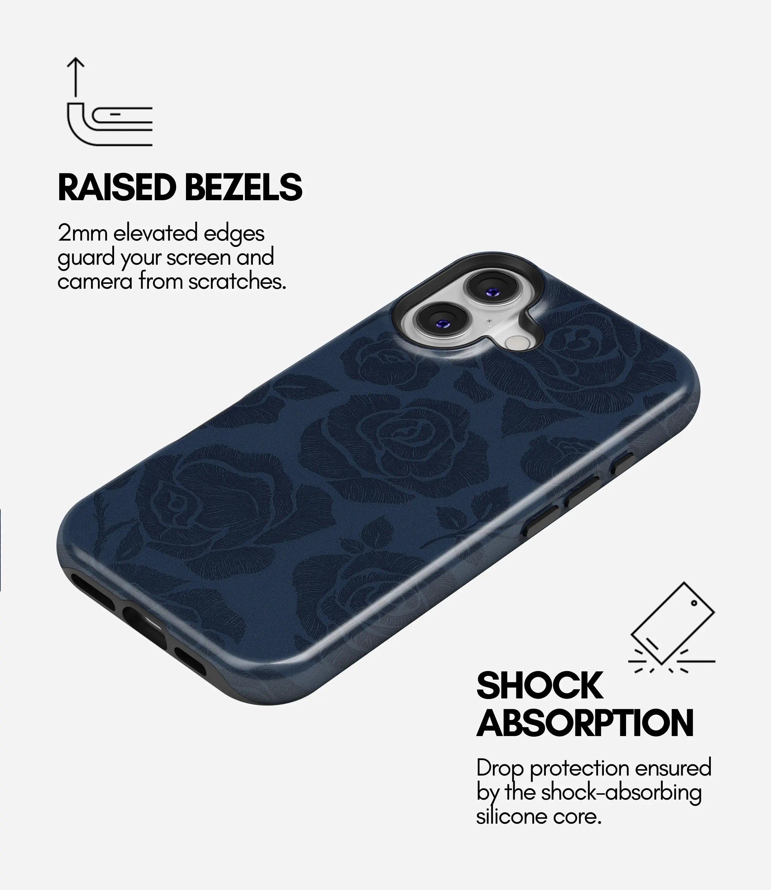 Blue Reverie Glossy Armoured Case