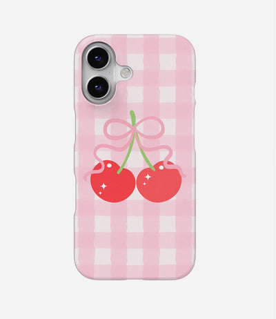 Blush Cherry Babe Hard Case
