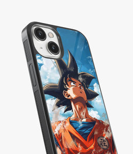 Goku's Horizon Guard Glass Phone Case