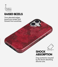 Load image into Gallery viewer, Crimson Bloom Glossy Armoured Case
