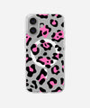 Pink Camo Clear Magsafe Clear Phone Case