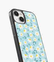 Load image into Gallery viewer, Daisy Art Floral Glass Case
