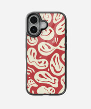Load image into Gallery viewer, Smileyfy Red/Cream Glass Case
