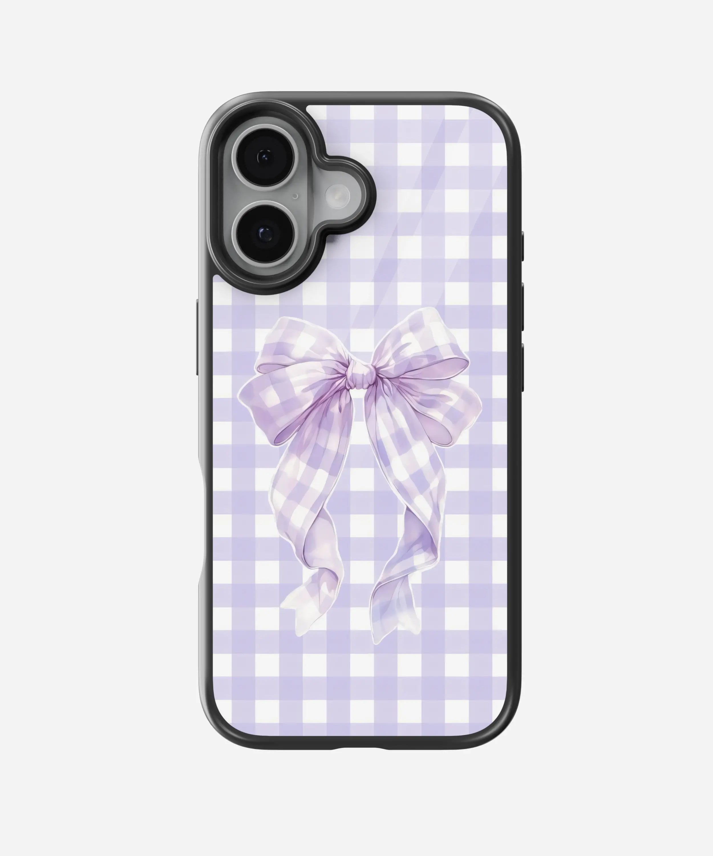 Glam Gingham Glass Case