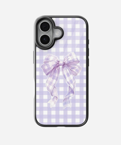 Glam Gingham Glass Case