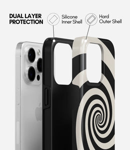 Hypnotic Swirl Glossy Armoured Case