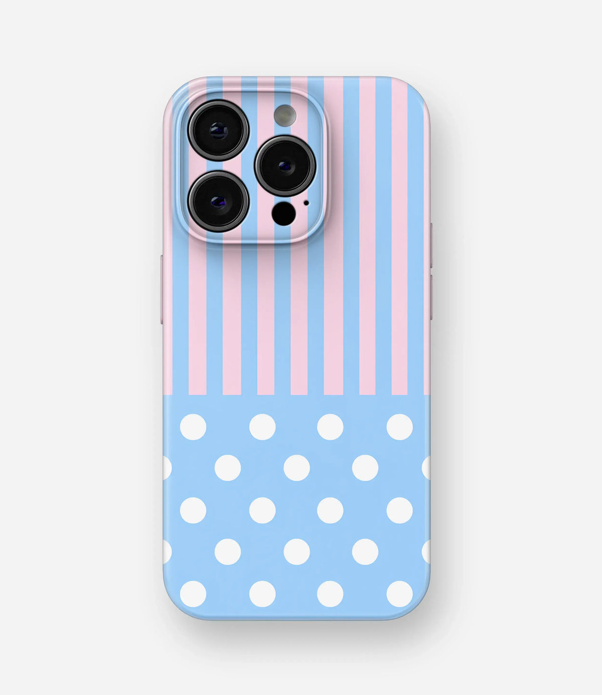 Pink & Blue Pop Glossy Hard Case