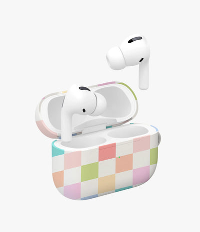 Happy Squares Glossy Airpod Case