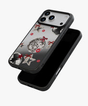 Load image into Gallery viewer, Red Velvet Disco Luxe Mirror Phone Case
