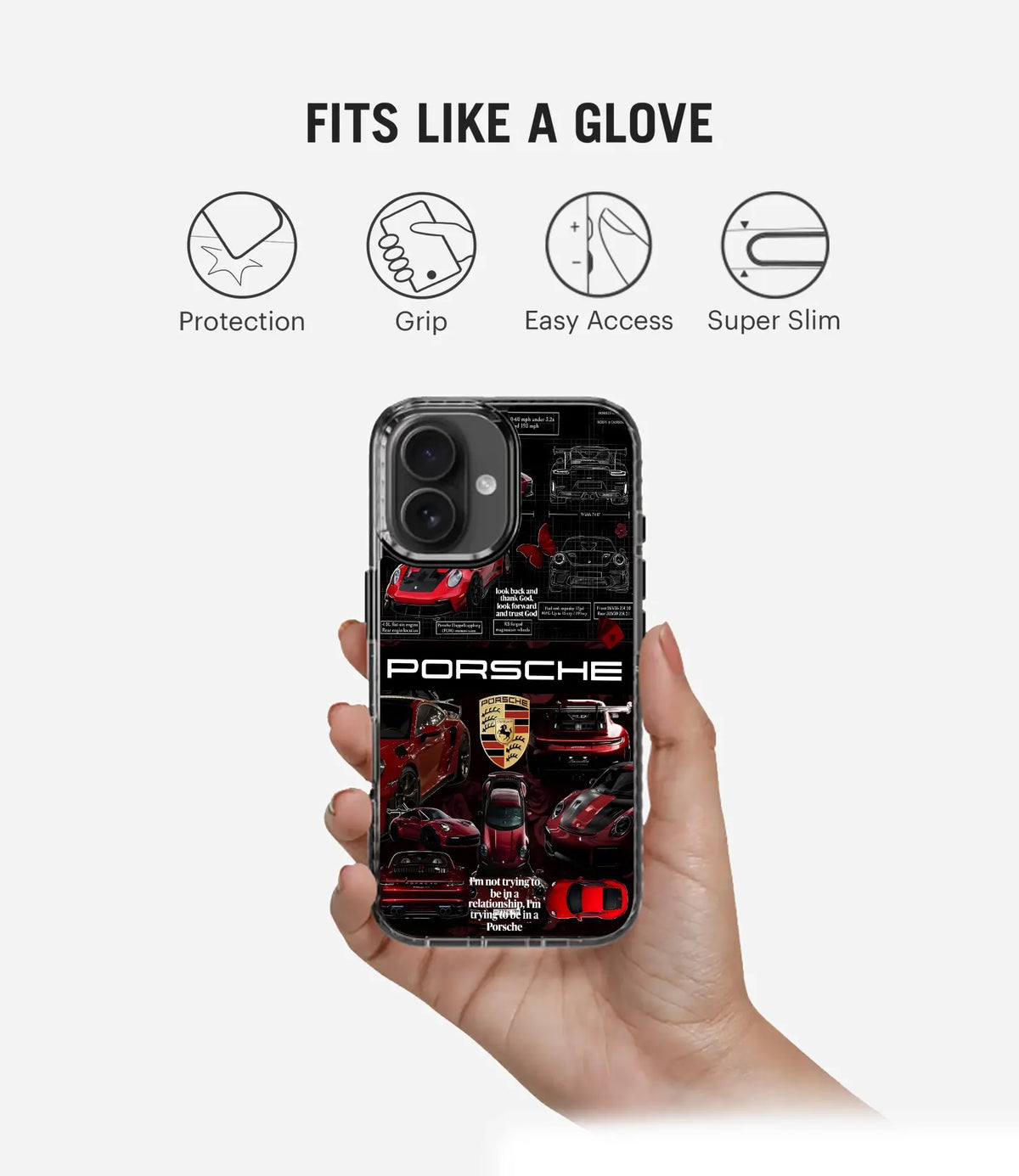Redline Porsche Stride 2.0 Phone Case
