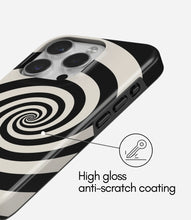 Load image into Gallery viewer, Hypnotic Swirl Glossy Armoured Case

