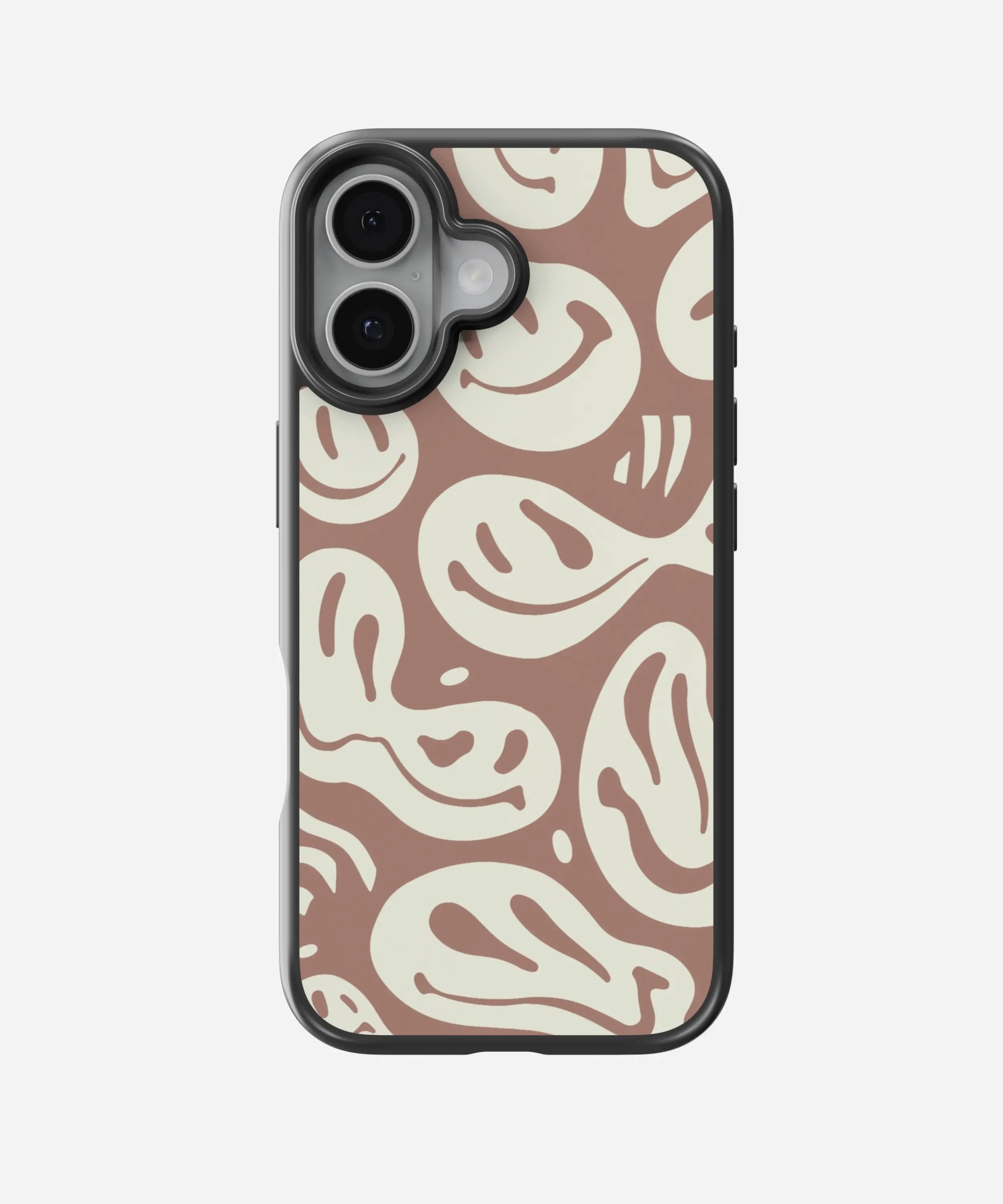 Y2K Smileyfy Latte Hybrid Matte Case