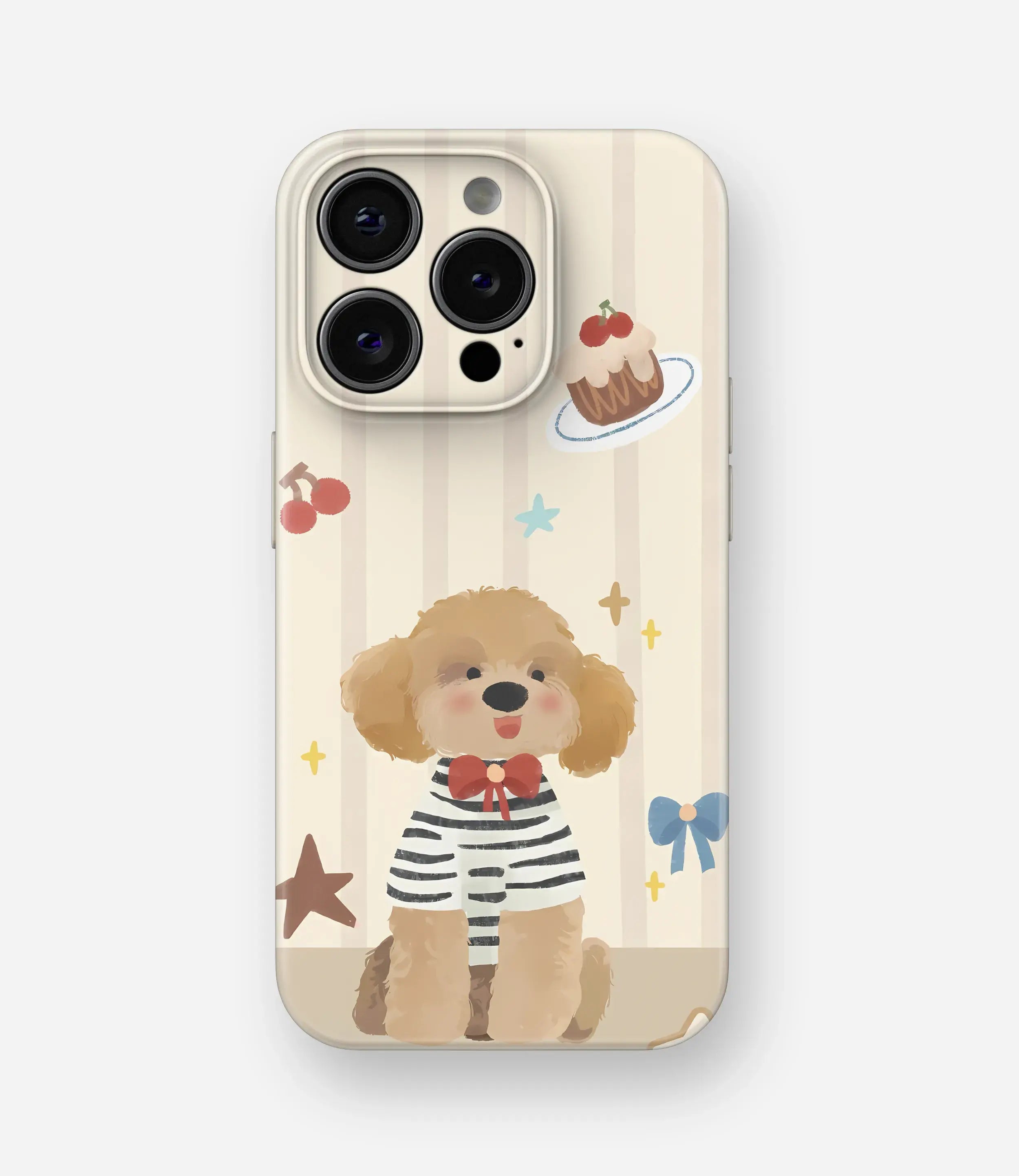 Parisian Pup Glossy Hard Case