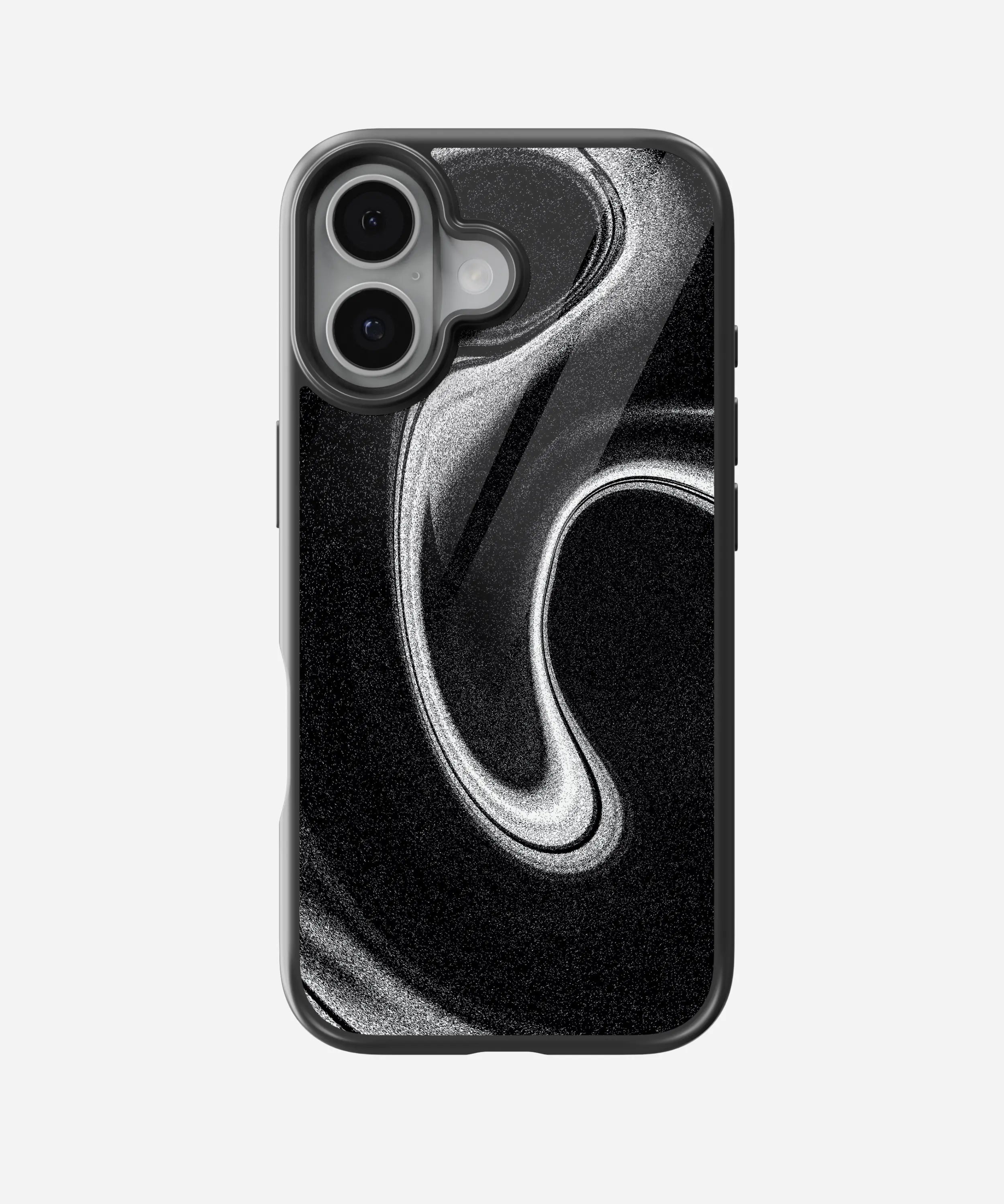 Flow Marble Glass Phone Case