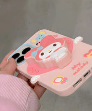 Load image into Gallery viewer, Adorable Pink Bunny Soft Silicone Phone Case

