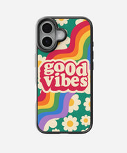 Load image into Gallery viewer, Good Vibes Rainbow Glass Case
