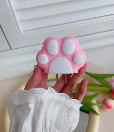 Pink Paw Charger Case & Cable Protector (18W/20W)