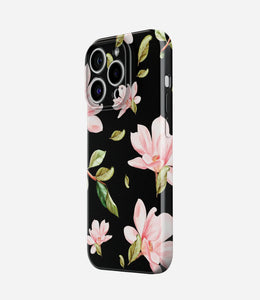 Midnight Magnolia Glossy Hard Case