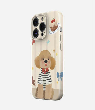 Parisian Pup Glossy Hard Case