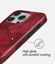 Load image into Gallery viewer, Crimson Bloom Glossy Armoured Case
