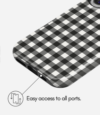 Monochrome Picnic Glossy Armoured Case