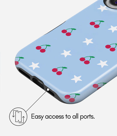Berry Stardust Glossy Armoured Case
