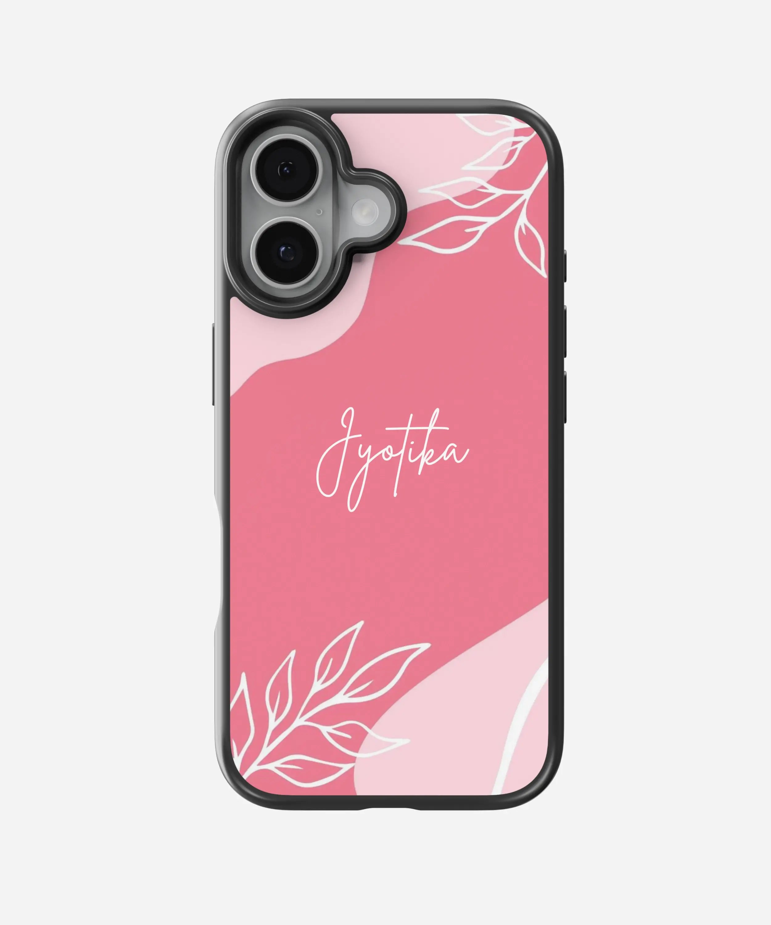 Springtime Splendor Custom Name Hybrid Matte Case