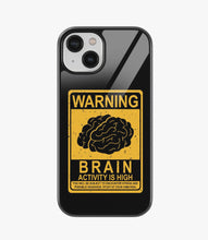 Load image into Gallery viewer, High Brain Activity Glass Phone Case
