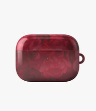 Load image into Gallery viewer, Crimson Bloom Glossy Airpod Case
