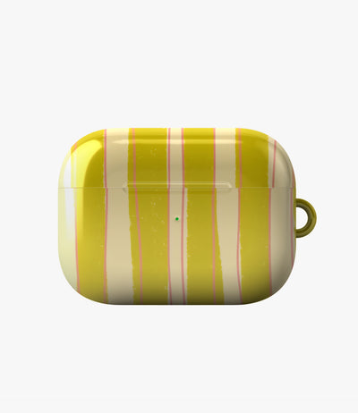 Zesty Stripes Glossy Airpod Case